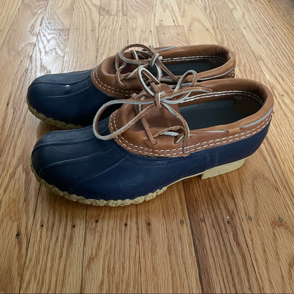 Vintage LL Bean Boots Rubber Moc